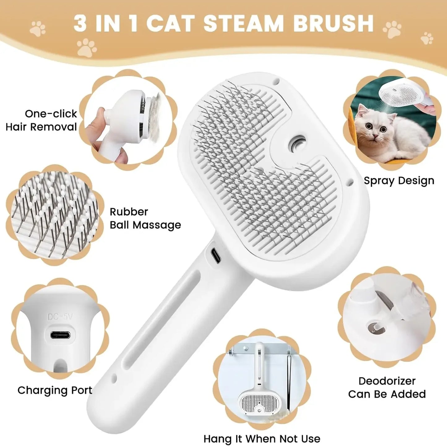 Magical Steam Brush