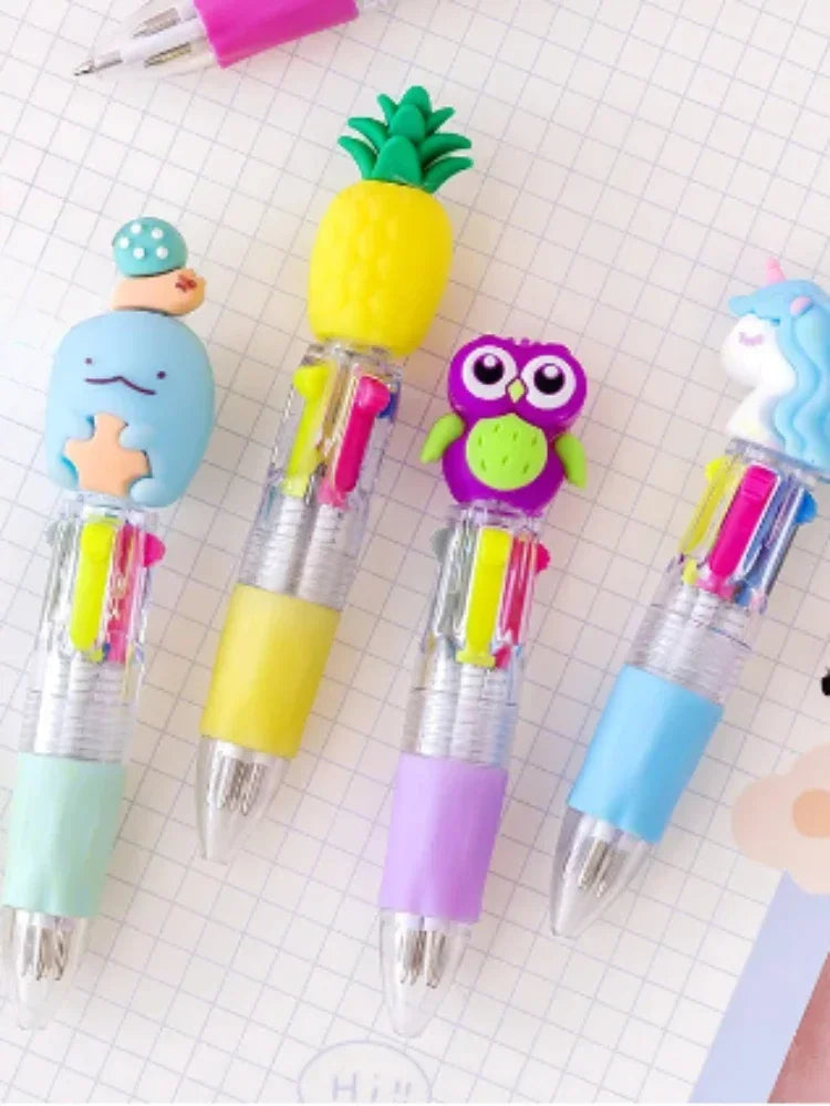 20 Kawaii Multi-Colour Pens
