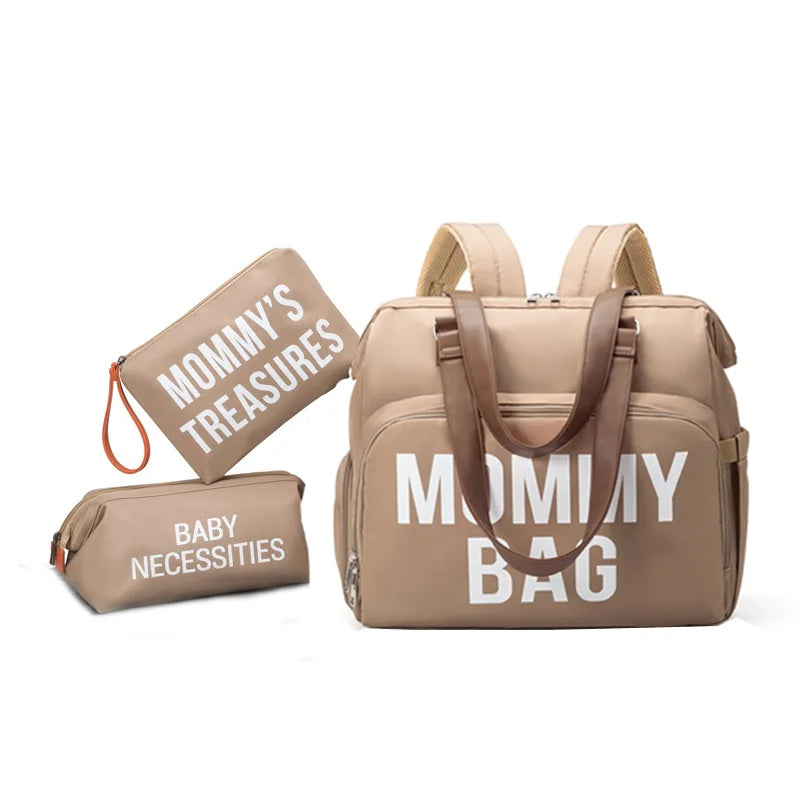 Diaper Backpack and Handbag