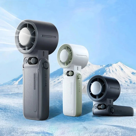 BreezeMate™ – Stay Cool Anywhere with This Foldable, Hands-Free Mini Fan