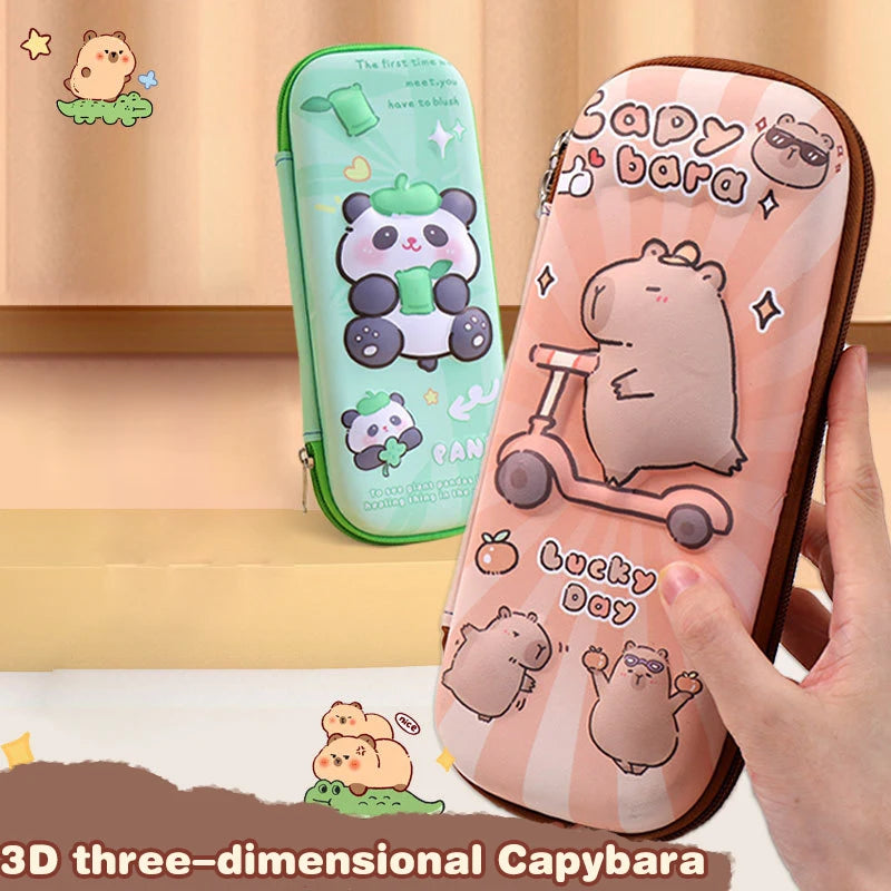 Capybara plush organiser