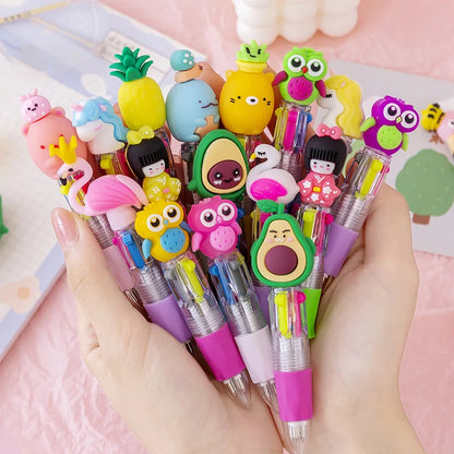 20 Kawaii Multi-Colour Pens