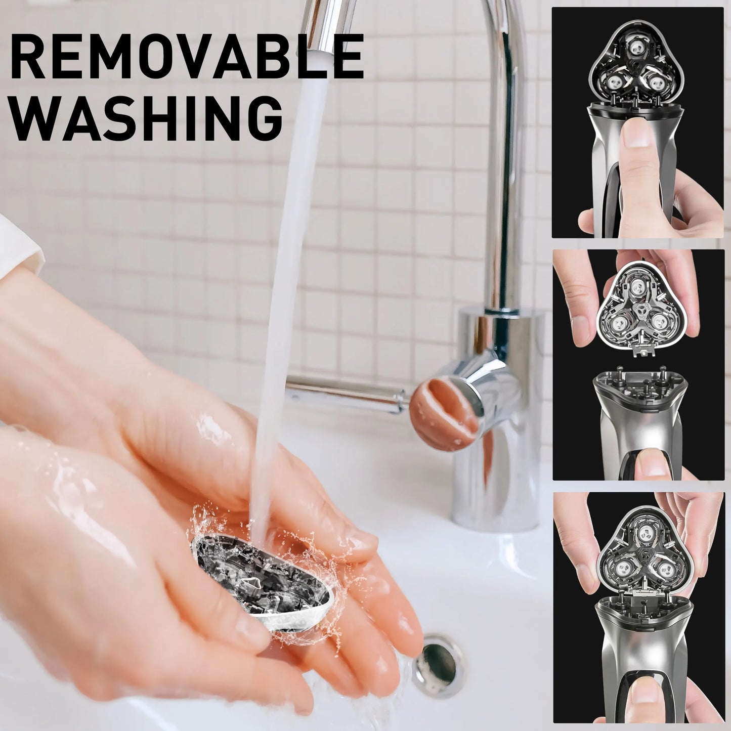 Rechargeable Shaver That Understands Your Face