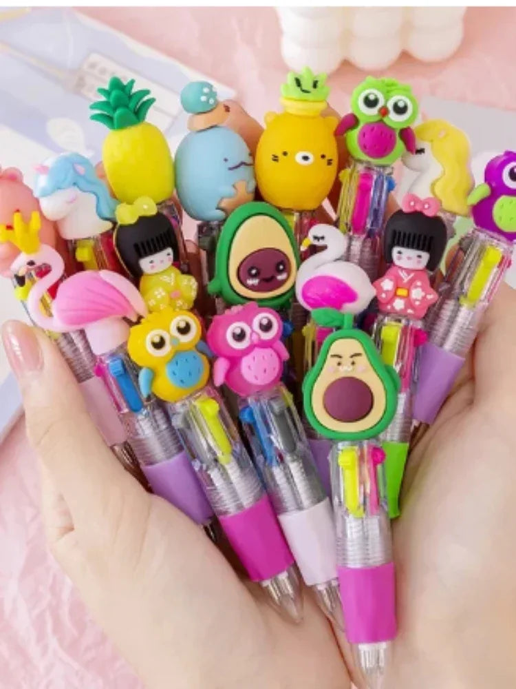 20 Kawaii Multi-Colour Pens