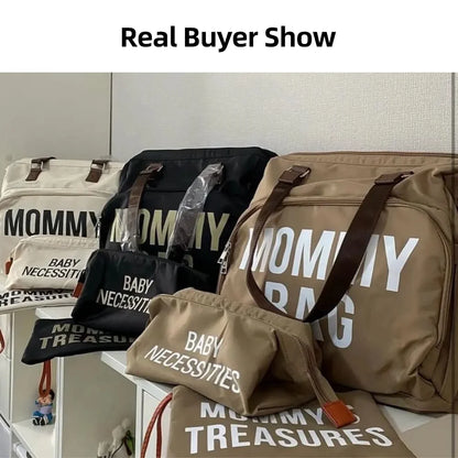 Diaper Backpack and Handbag