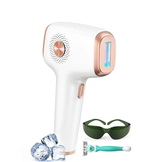"Smooth Skin Forever – Painless IPL Hair Removal with Ice Cooling Technology"