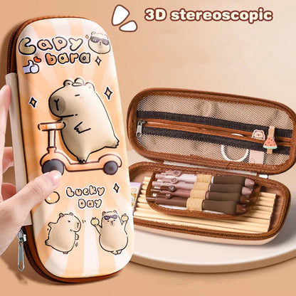 Capybara plush organiser