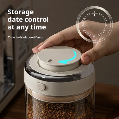 Almacenamiento de café al vacío