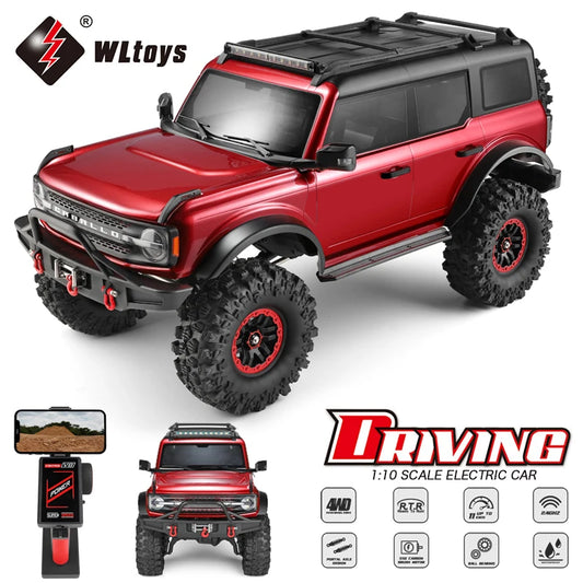 Unleash 45 Minutes of Raw Power – 1:10 4WD RC Beast Built for Adults Who Live for the Thrill!