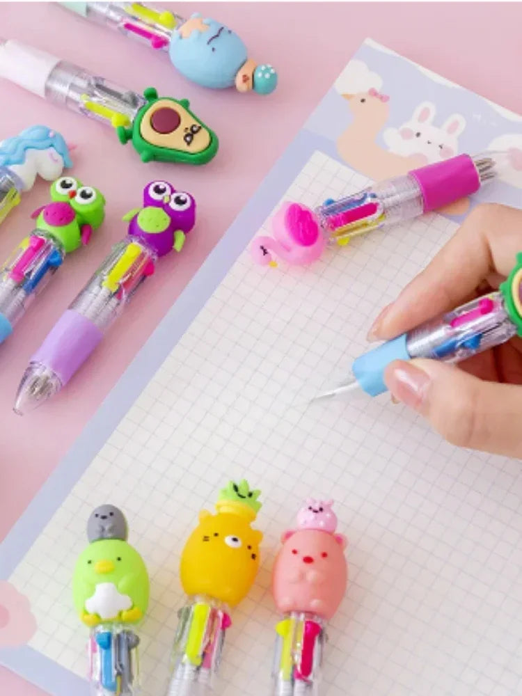 20 Kawaii Multi-Colour Pens