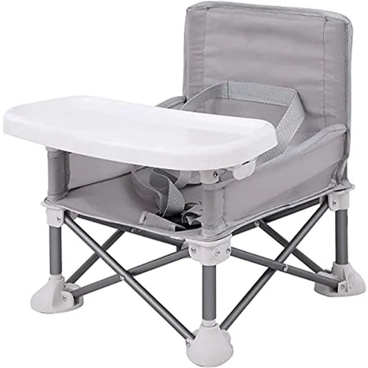 "Feed Anywhere, Worry-Free – The Foldable Travel Booster Seat Every Parent Needs"