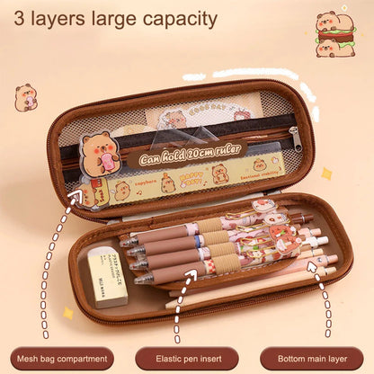 Capybara plush organiser