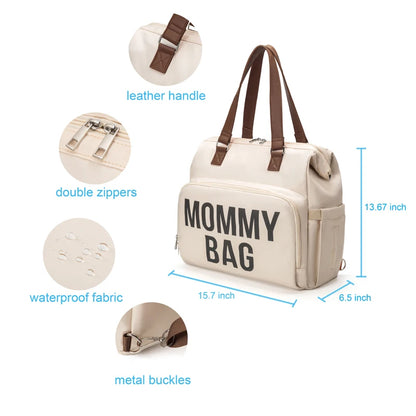 Diaper Backpack and Handbag