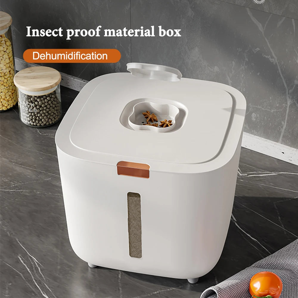 Caja de arroz a prueba de insectos y humedad