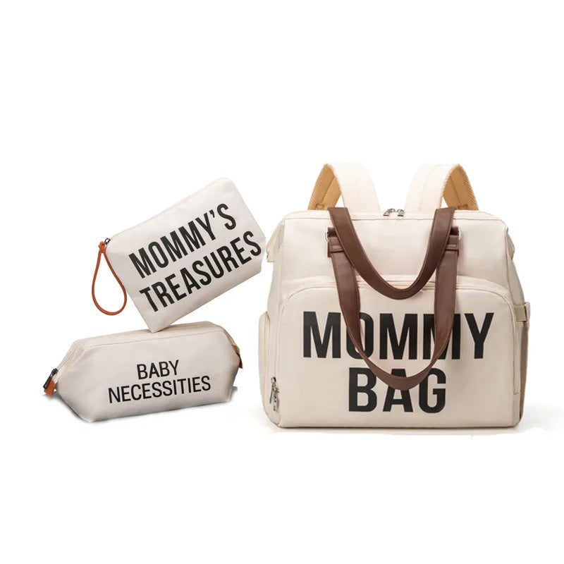 Diaper Backpack and Handbag